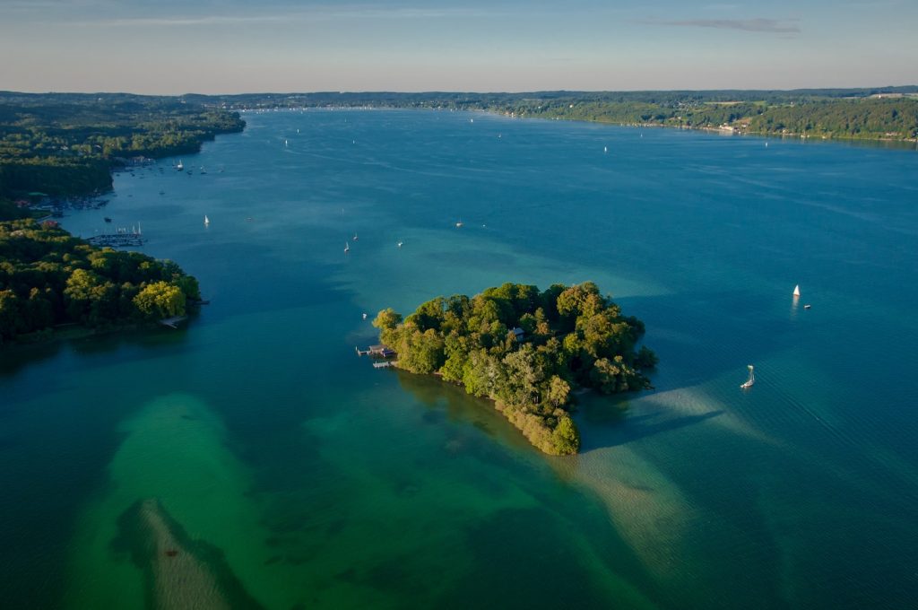 Roseninsel im Starnberger See