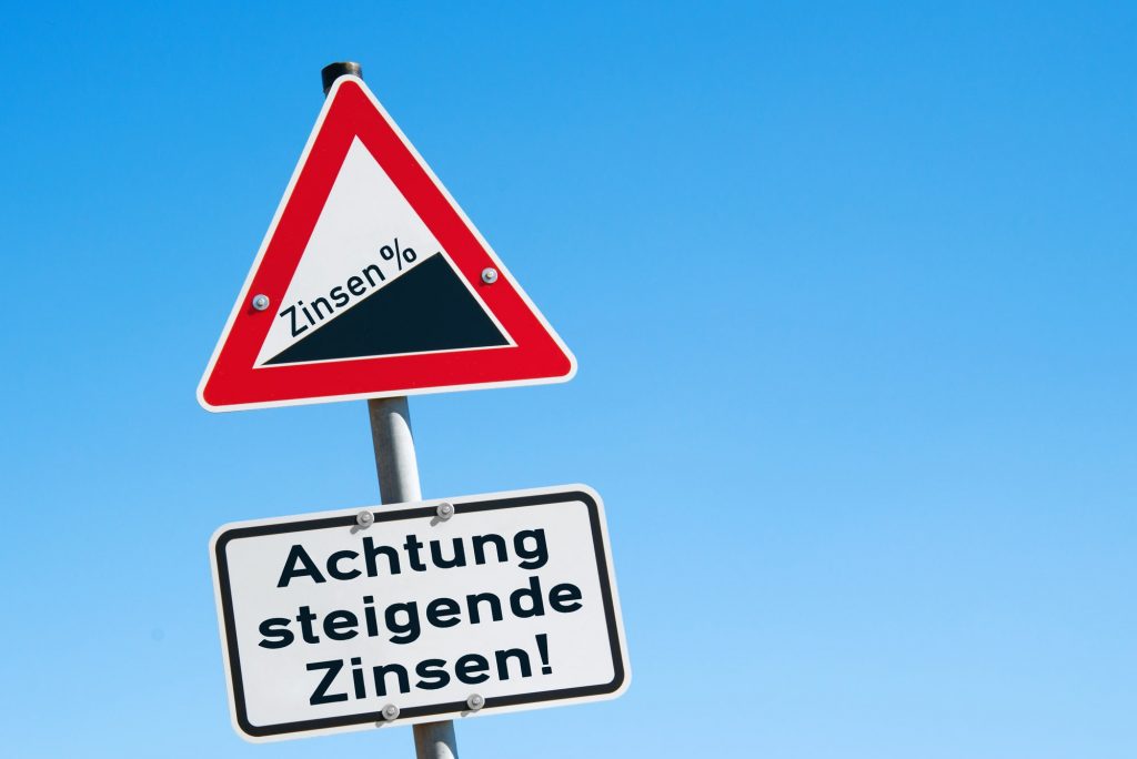 Steigende Bauzinsen
