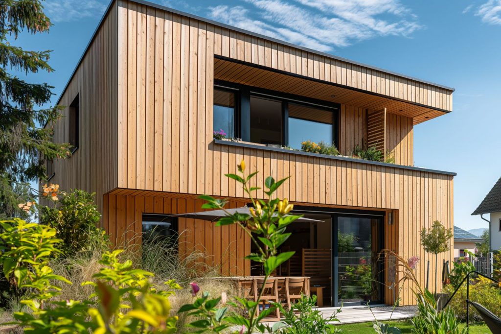 Holzbau gesundes Raumklima